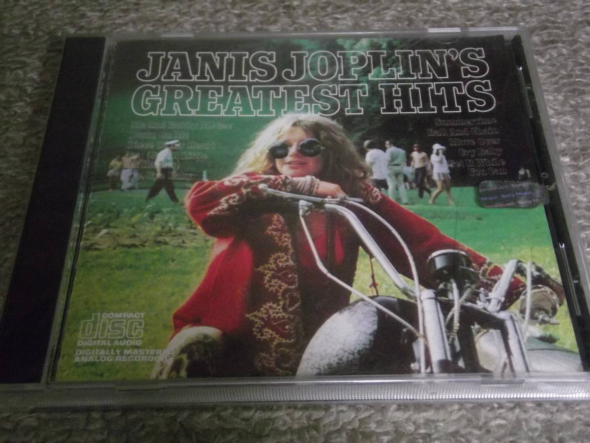 ★Janis Joplin/Janis Joplin's Greatest Hits 輸入盤アメリカ盤★1988年発売 Columbia Records, CBS CK-32168 1973年作品_画像1