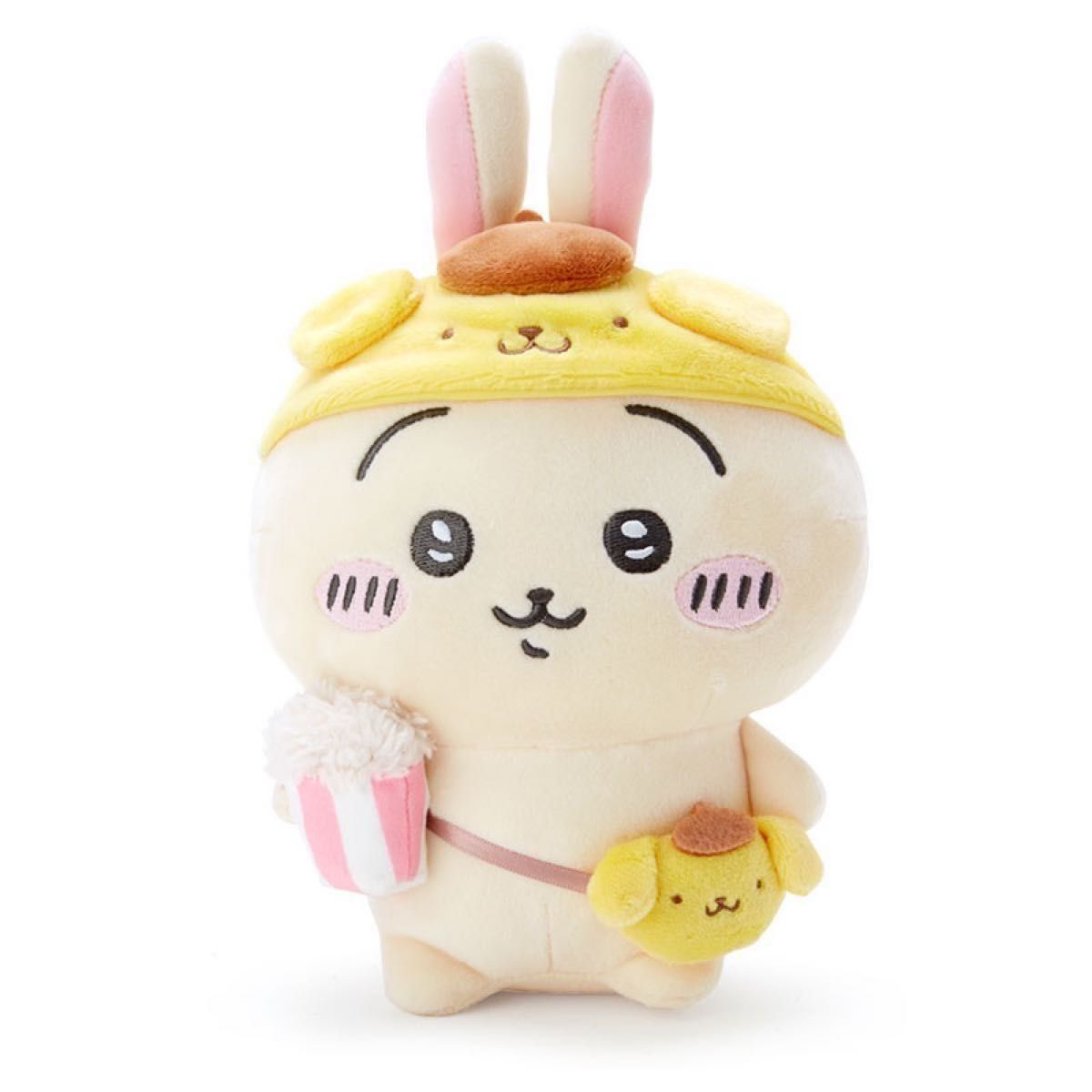 うさぎ マスコット サンリオ ちいかわ コラボ ポムポムプリン 2個 新品未開封 レア ちいかわ×サンリオキャラクターズ うさぎ×ポムポムプリン