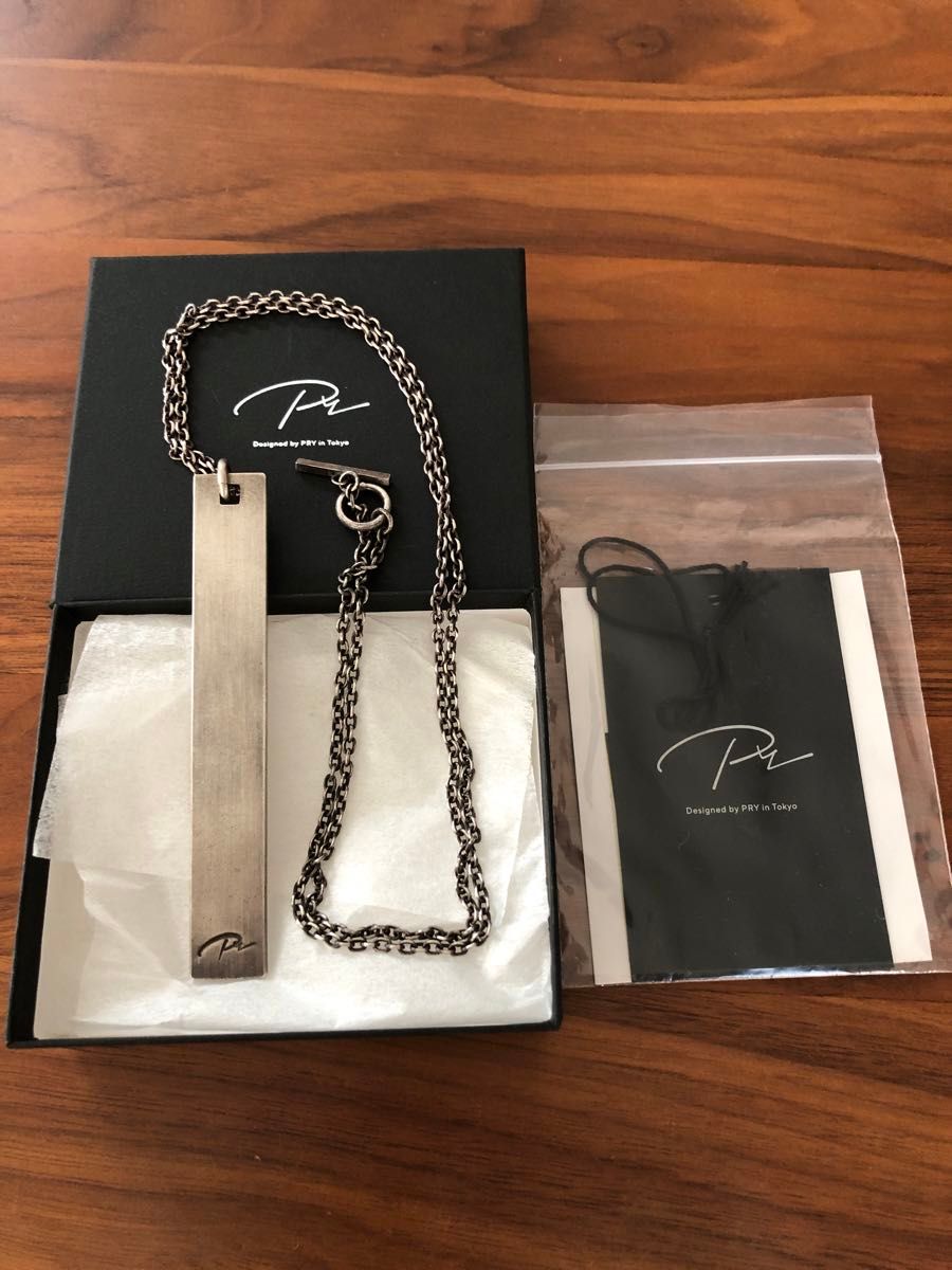 PRY シュウト silver925 3way Plate Necklace プレート PRY シュウト silver925 3way Plate Necklace プレート