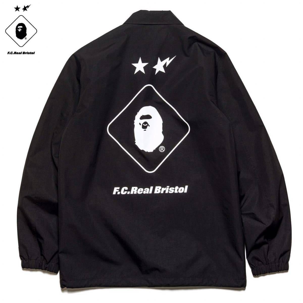 【新品タグ付】19SS 新品 FCRB × BAPE f.c real bristol エフシーレアルブリストル a BATHING APE エイプ COACH JACKET コーチジャケット