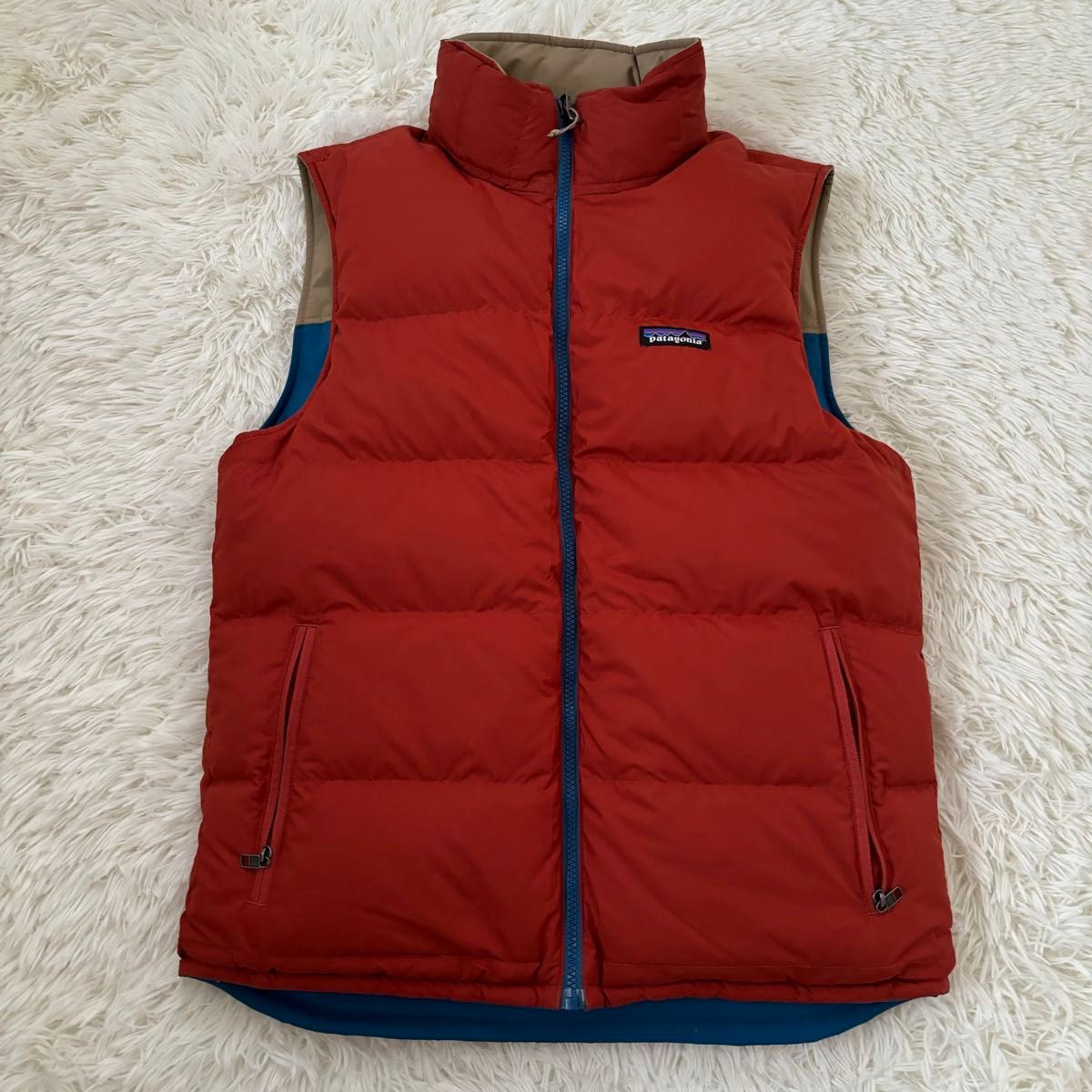 patagonia パタゴニア リバーシブル ダウンベスト メンズS patagonia パタゴニア リバーシブル ダウンベスト メンズS