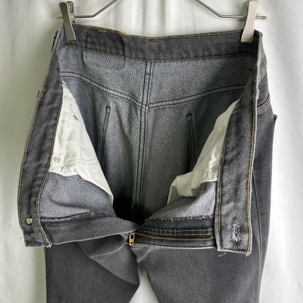 USA製 Levi's 517 ストレッチ ブラック デニム パンツ W37×L33 USA製 Levi's 517 ストレッチ ブラック デニム パンツ W37×L33