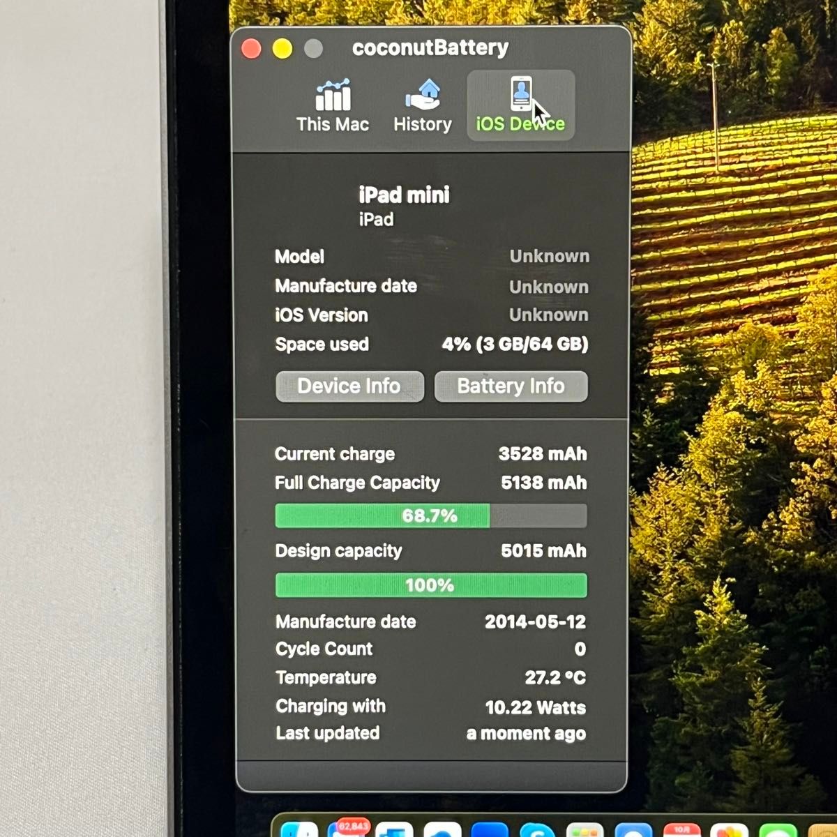 バッテリー100% Apple iPad mini 6 64GB Wi-Fi 保証残約9ヶ月 バッテリー100% Apple iPad mini 6 64GB Wi-Fi 保証残約9ヶ月