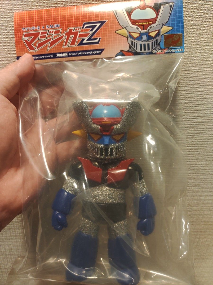 KAIJIN x One up マジンガー Z ギガラメ シルバー sofvi KAIJIN x One up マジンガー Z ギガラメ シルバー sofvi