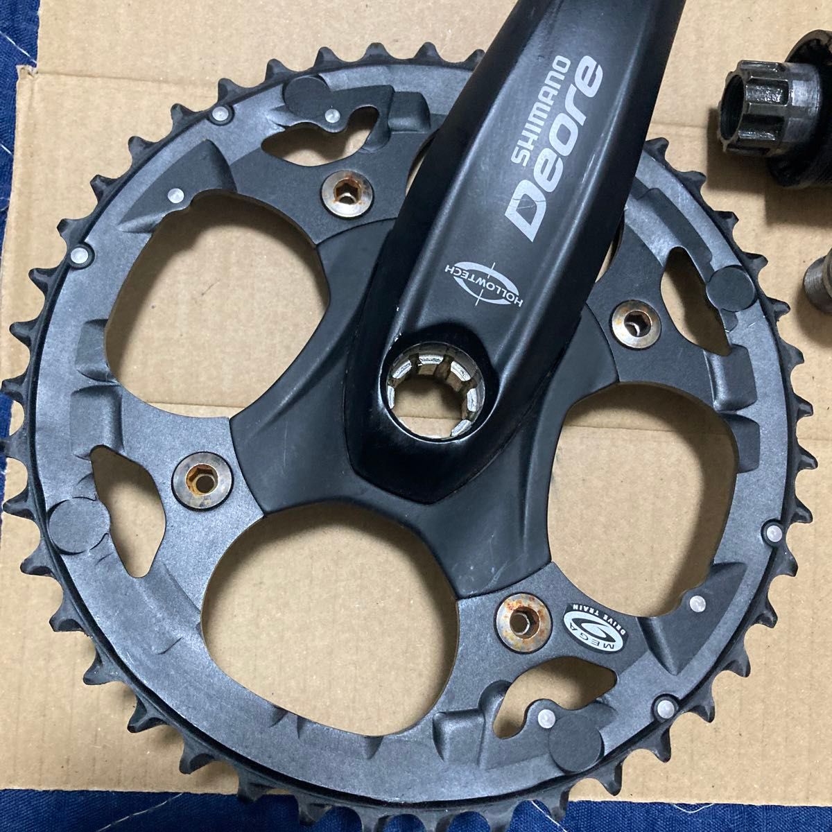 SHIMANO シマノ DEORE デオーレ クランク FC-M530 BB-ES51 SHIMANO シマノ DEORE デオーレ クランク FC-M530 BB-ES51