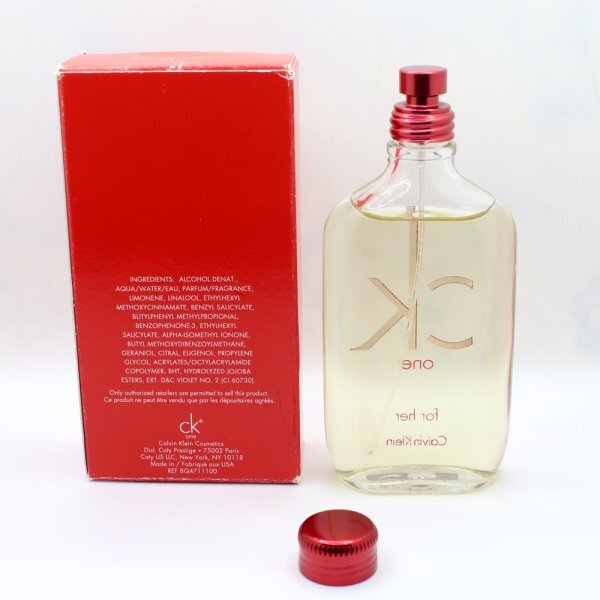未使用 シーケーワン レッド フォーハー 100ml シーケーワン 未使用 シーケーワン レッド フォーハー 100ml シーケーワン