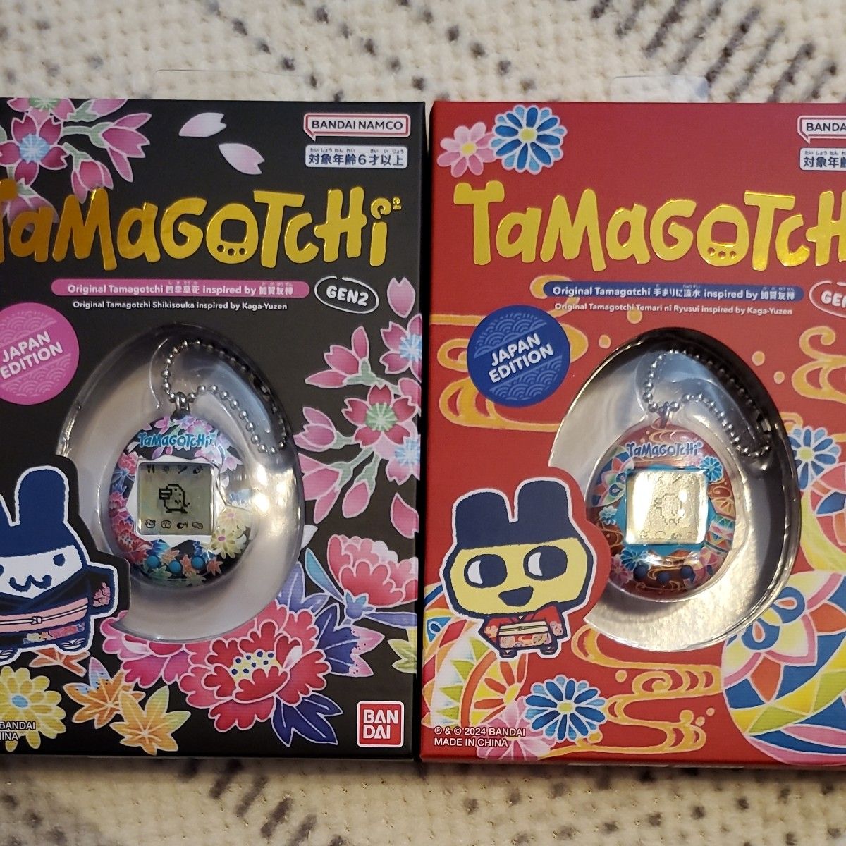 Original Tamagotchi たまごっち 加賀友禅 Japan Edition 四季 Original Tamagotchi たまごっち 加賀友禅 Japan Edition 四季
