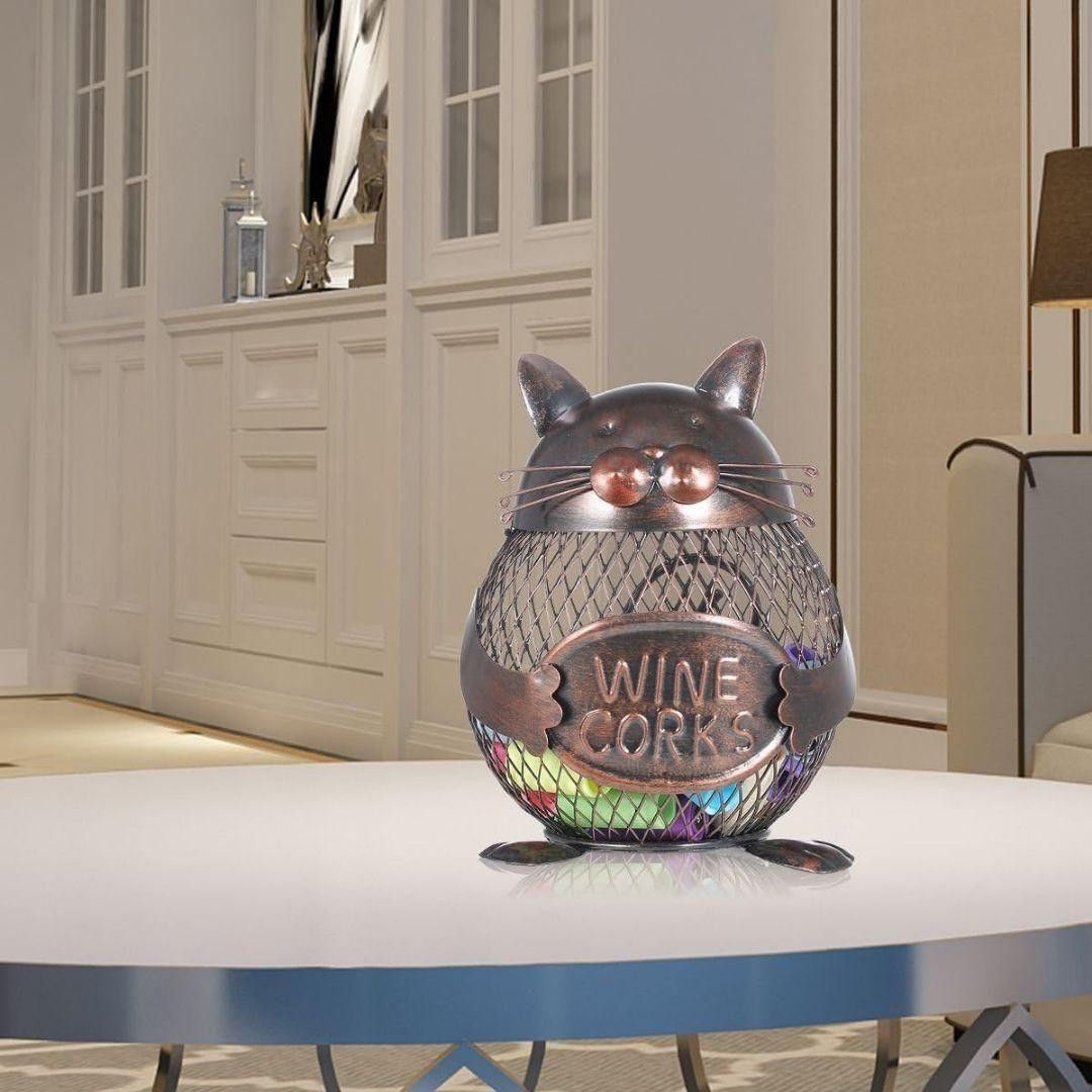 Tooarts 猫小銭ボックス 貯金箱 動物の置物 クリエイティブ 飾り Tooarts 猫小銭ボックス 貯金箱 動物の置物 クリエイティブ 飾り