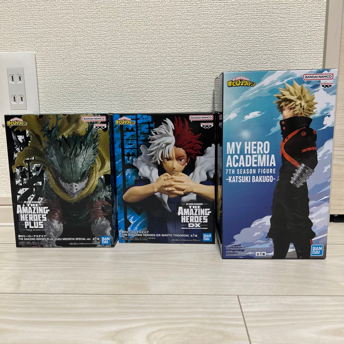 僕のヒーローアカデミア 緑谷出久・轟焦凍・爆豪勝己 フィギュア 僕のヒーローアカデミア 緑谷出久・轟焦凍・爆豪勝己 フィギュア