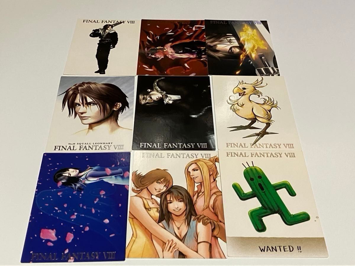希少品】ファイナルファンタジーⅧ FF8 初版 カードダス 希少品】ファイナルファンタジーⅧ FF8 初版 カードダス