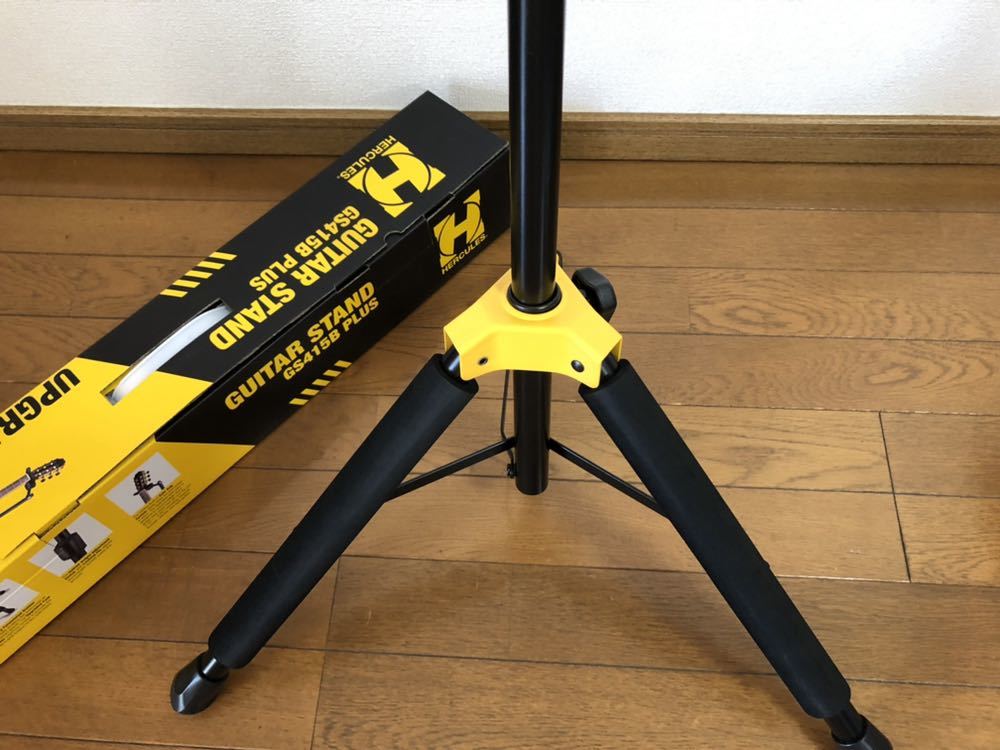 [GM]Hercules Stands GS415BPlus is -kyu less * guitar stand stage .. make strong making used beautiful goods ②