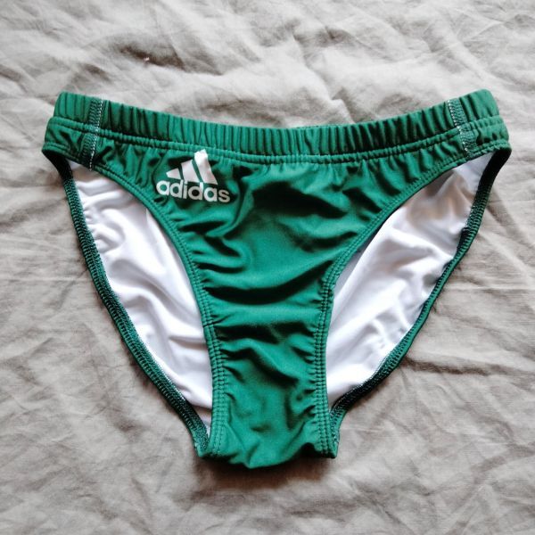 ADIDAS(濃緑M) コンペモデル ハイレグブルマ C5