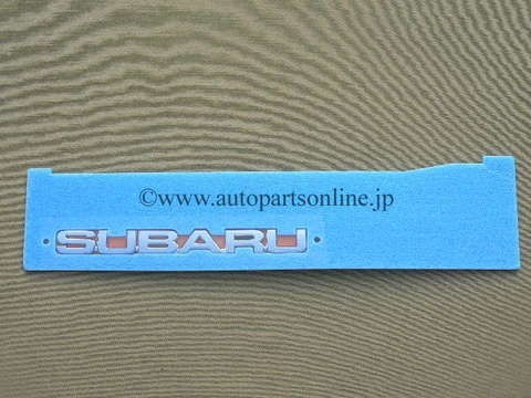 SUBARU エンブレム スバル フォレスター 海外 北米 仕様 FORESTER SG パーツ PARTS US 純正 部品 リア リヤ 輸出 欧州 EMBLEM 通販