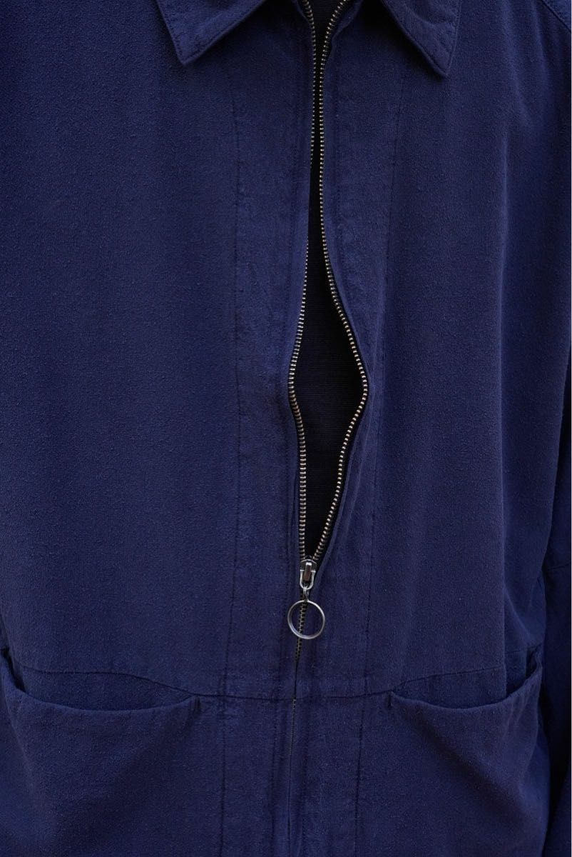 別注】【24H限定価格】Ancellm for 1ldk別注 SUEDE SILK JACKET 別注】【24H限定価格】Ancellm for 1ldk別注 SUEDE SILK JACKET