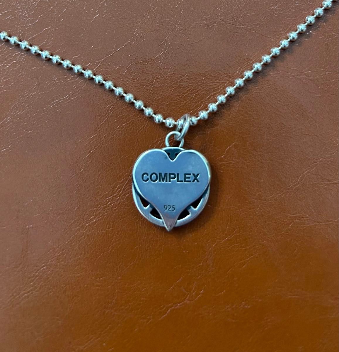 COMPLEX 2024 日本一心 シルバーネックレス 布袋寅泰 吉川晃司 COMPLEX 2024 日本一心 シルバーネックレス 布袋寅泰 吉川晃司