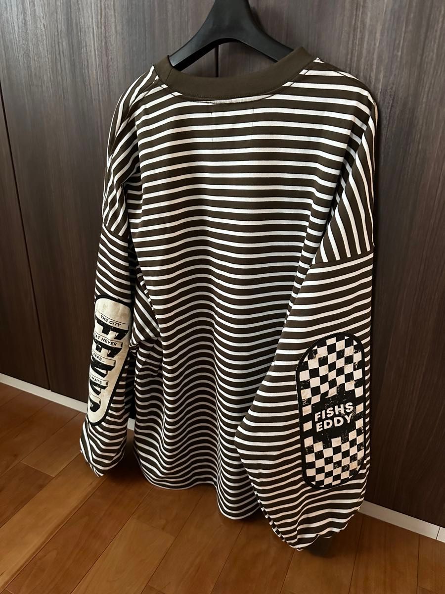 niko and… Fishs Eddy フィッシュエディロングスリーブTシャツ L niko and… Fishs Eddy フィッシュエディロングスリーブTシャツ L