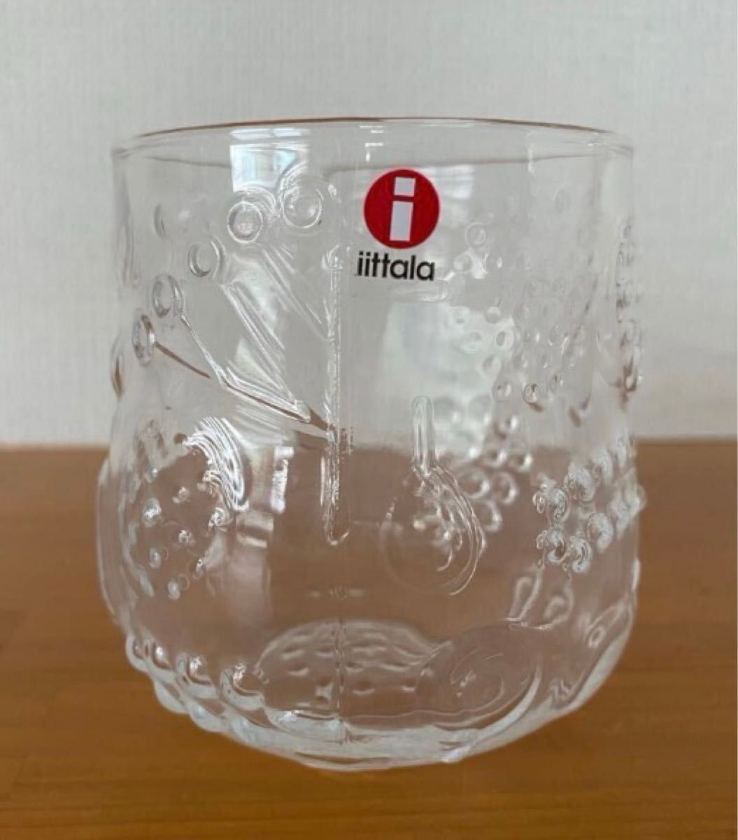 イッタラ フルッタ タンブラー クリア フルッタ柄布付き イッタラ フルッタ タンブラー クリア フルッタ柄布付き