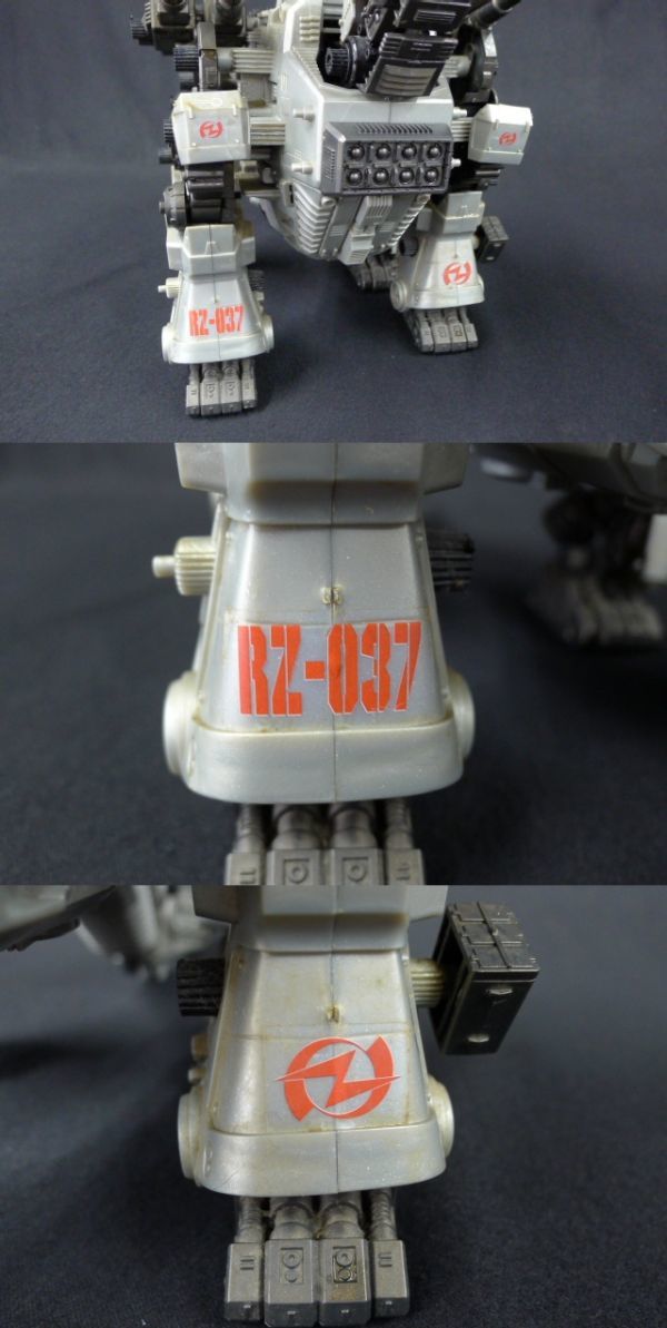 W122★平成レトロ当時物 組立済 トミー ZOIDS/ゾイド 1/72 ウルトラザウルス RZ-037 大型恐竜プラモデル コレクション/ゆうパック160_画像9