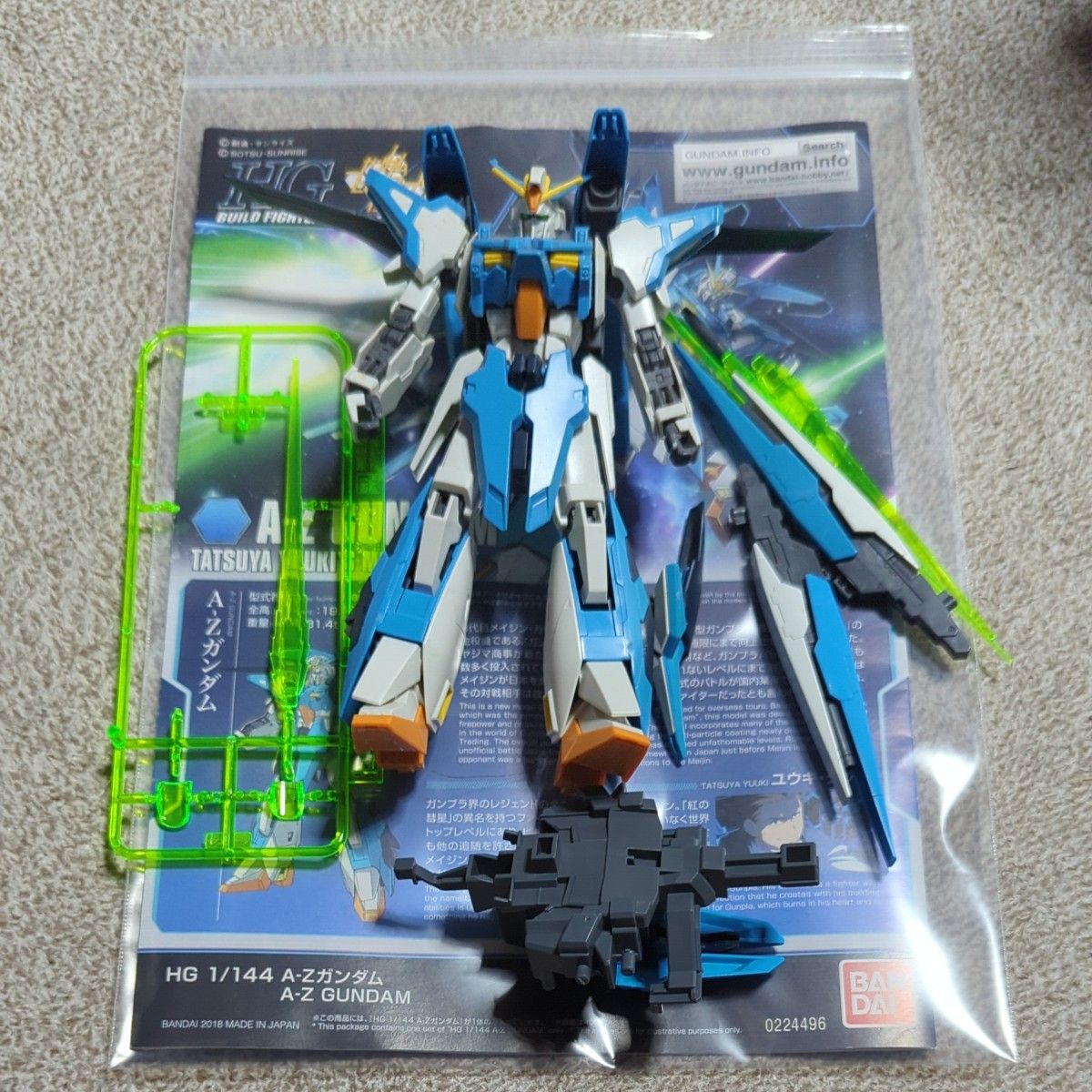 HGBF A-Zガンダム 組み立て済みジャンク|Yahoo!フリマ(旧 HGBF A-Zガンダム 組み立て済みジャンク|Yahoo!フリマ(旧