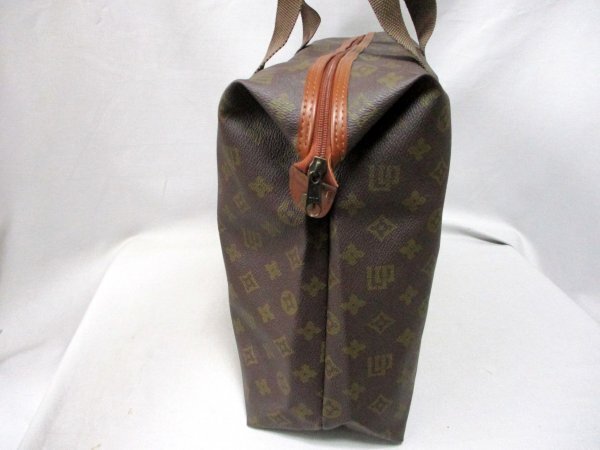 1st.GINZA сумка "Boston bag" * шоко монограмма рисунок W44cm