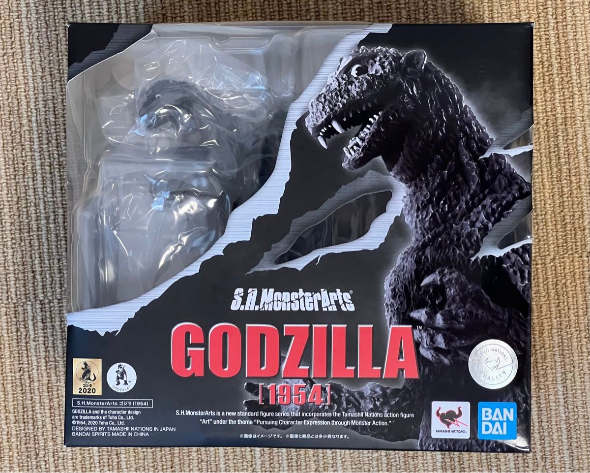S H MonsterArts GODZILLA 1954 モノクロ彩色 初代ゴジラ 酒井 S H MonsterArts GODZILLA 1954 モノクロ彩色 初代ゴジラ 酒井