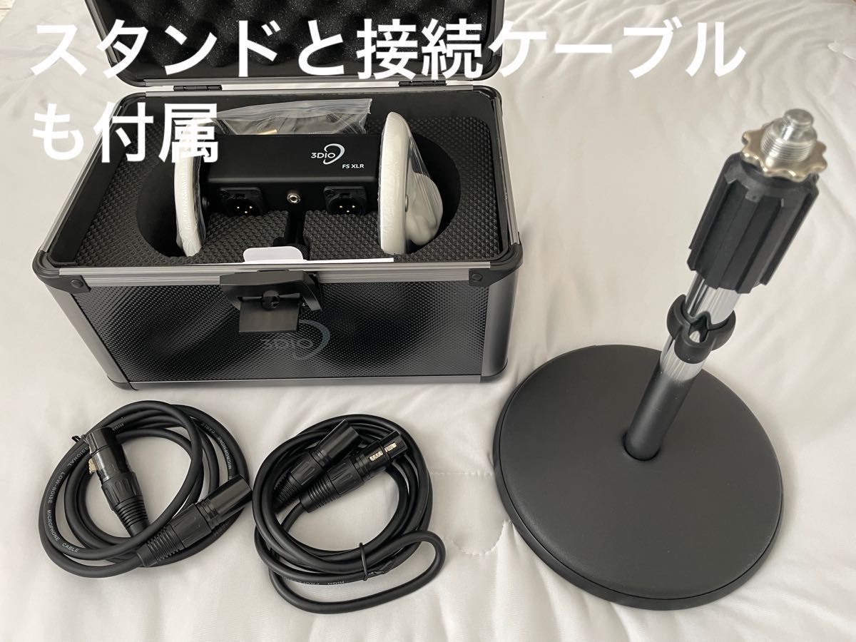 3DIO FS XLR バイノーラルマイク 盛り上がら 3DIO FS XLR バイノーラルマイク 盛り上がら