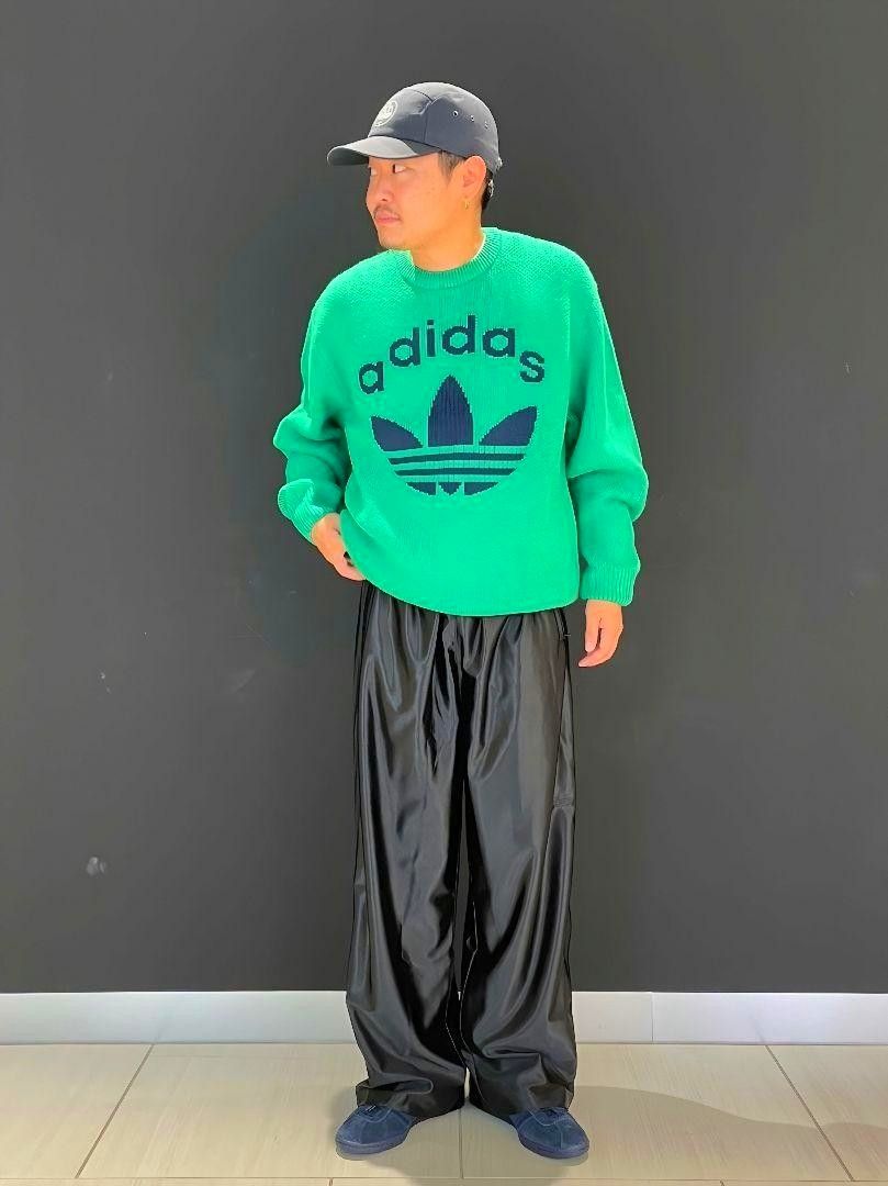 新品 adidas Q3オーバーサイズパンツ ワイドパンツ ファイヤー 新品 adidas Q3オーバーサイズパンツ ワイドパンツ ファイヤー