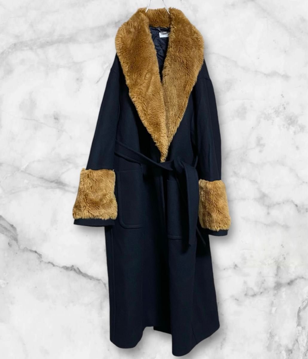 美品【Dries Van Noten】ファー付きローブコート|Yahoo!フリマ 美品【Dries Van Noten】ファー付きローブコート|Yahoo!フリマ