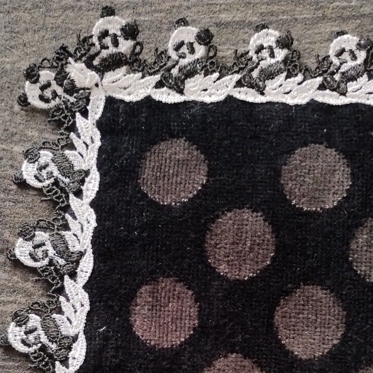 新品未使用 近沢レース タオルハンカチ パンダ｜Yahoo!フリマ