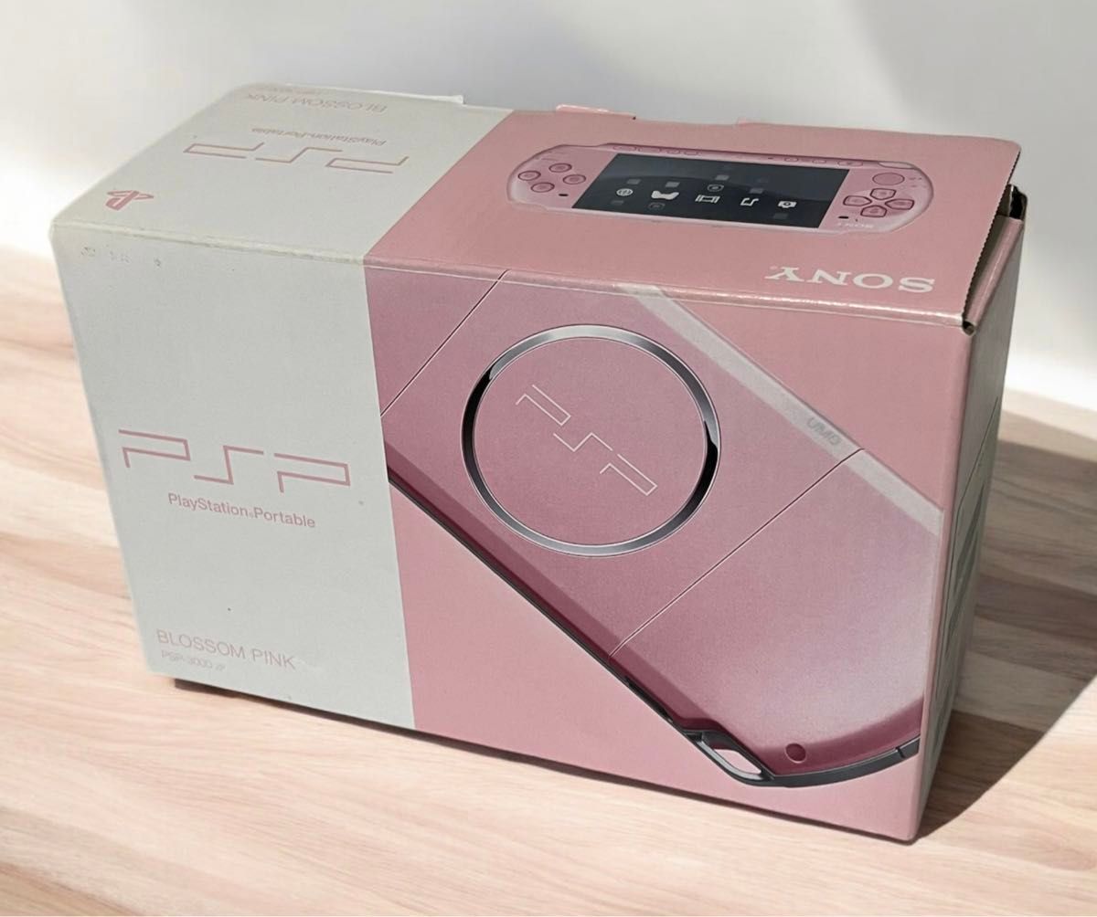 美品 PSP プレイステーション・ポータブル ブロッサム・ピンク 美品 PSP プレイステーション・ポータブル ブロッサム・ピンク