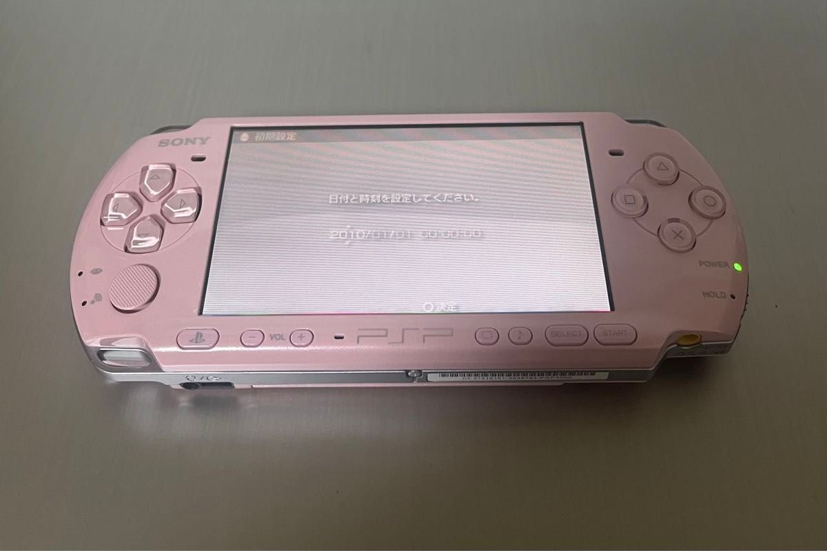 美品 PSP プレイステーション・ポータブル ブロッサム・ピンク 美品 PSP プレイステーション・ポータブル ブロッサム・ピンク