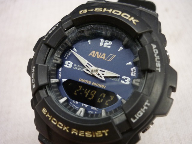 ▽Tb186▽CASIO カシオG-SHOCK ジーショックfor ANA 機内限定販売