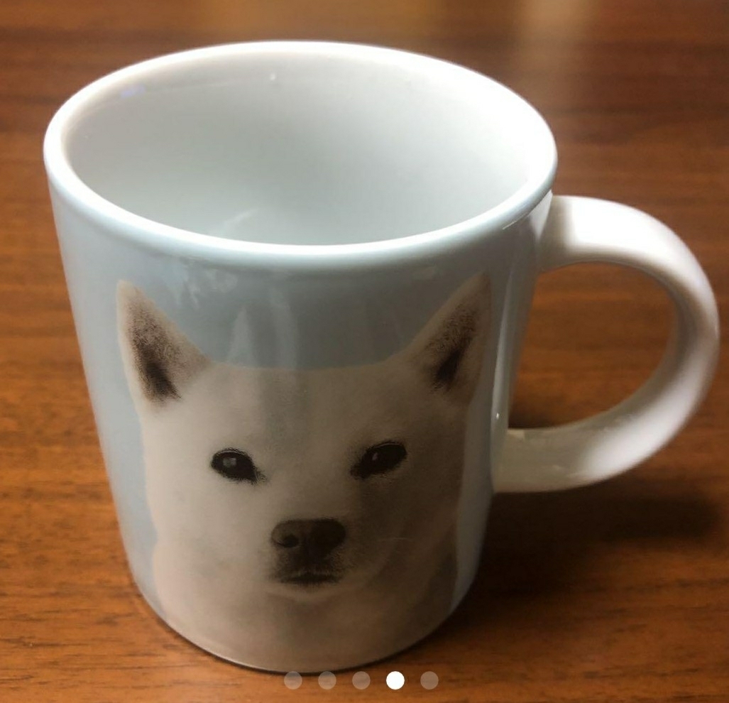 ソフトバンク マグカップ お父さん犬_画像1