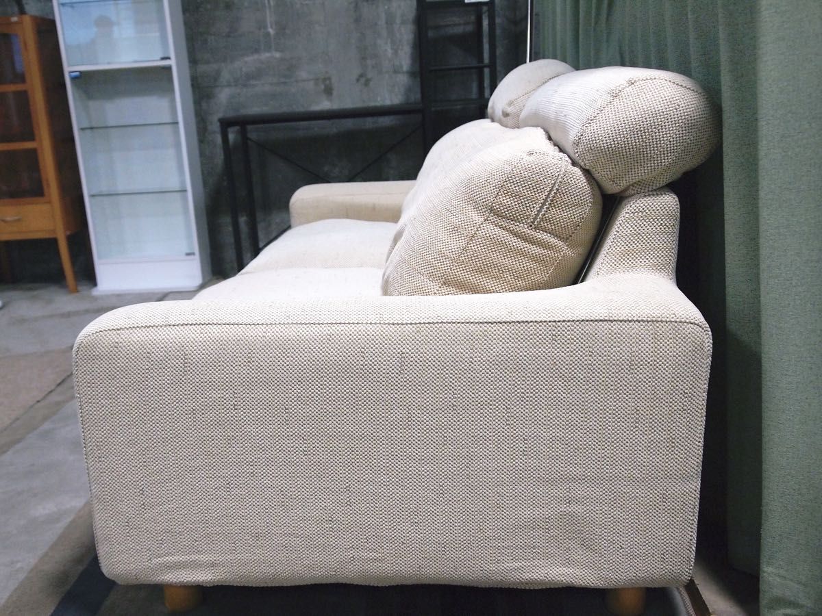 良好品 無印良品 2 5シーター フェザーポケットコイル ワイド 良好品 無印良品 2 5シーター フェザーポケットコイル ワイド