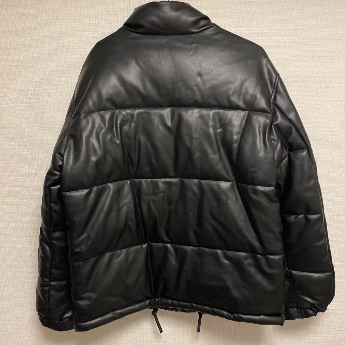 ZARA フェイクレザー ダウンジャケット L ブラック|Yahoo ZARA フェイクレザー ダウンジャケット L ブラック|Yahoo