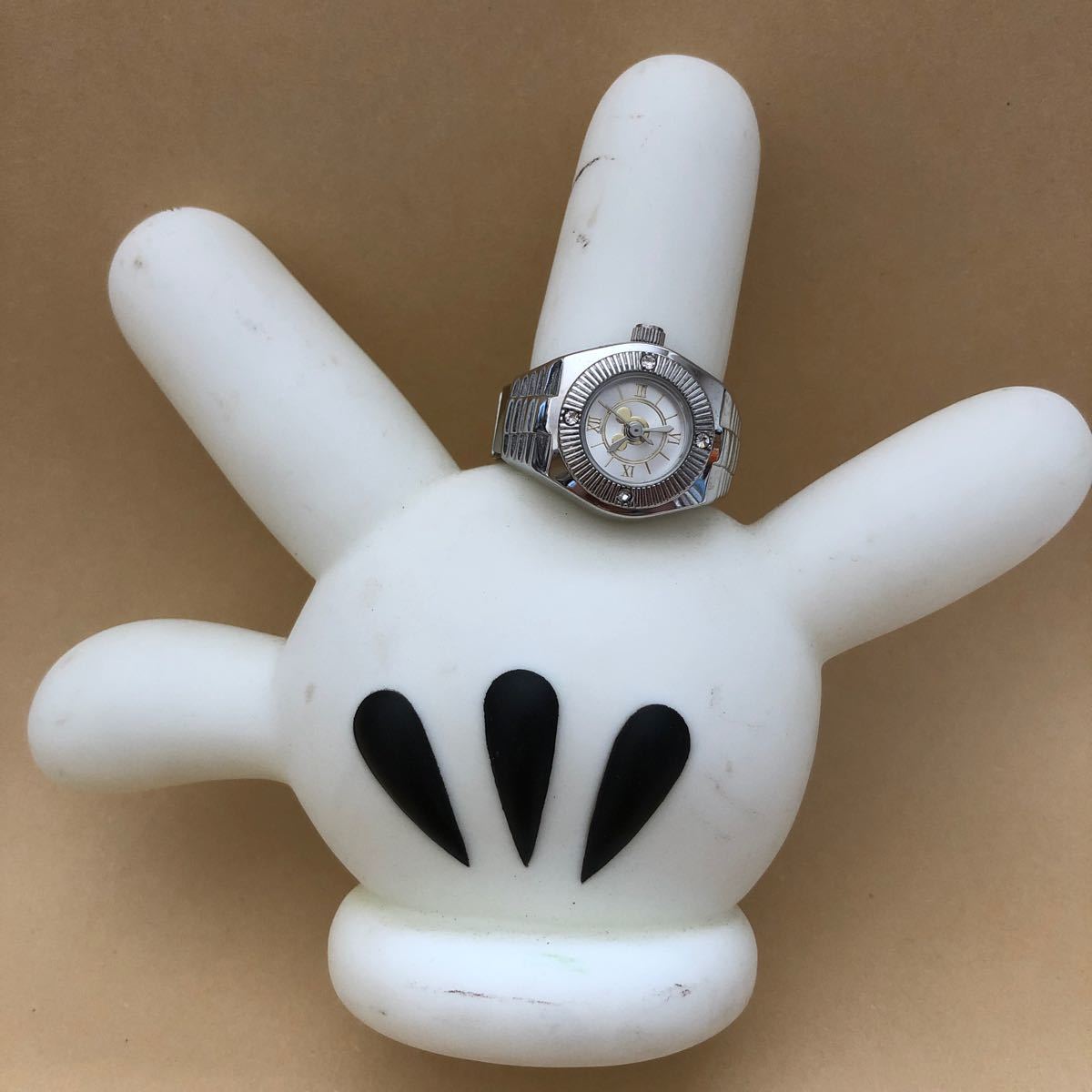 Disneyミッキー 指時計 リングウォッチ-