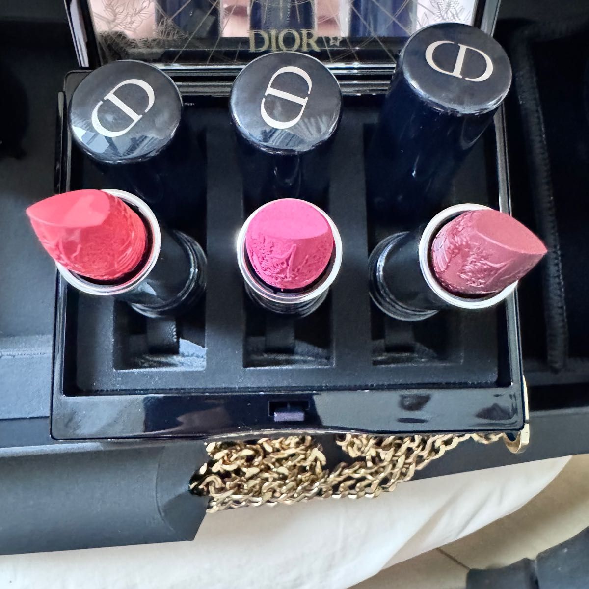DIOR ミノディエール 口紅セット DIOR】ディオール 限定リップセット / ミノディエール / バッグ