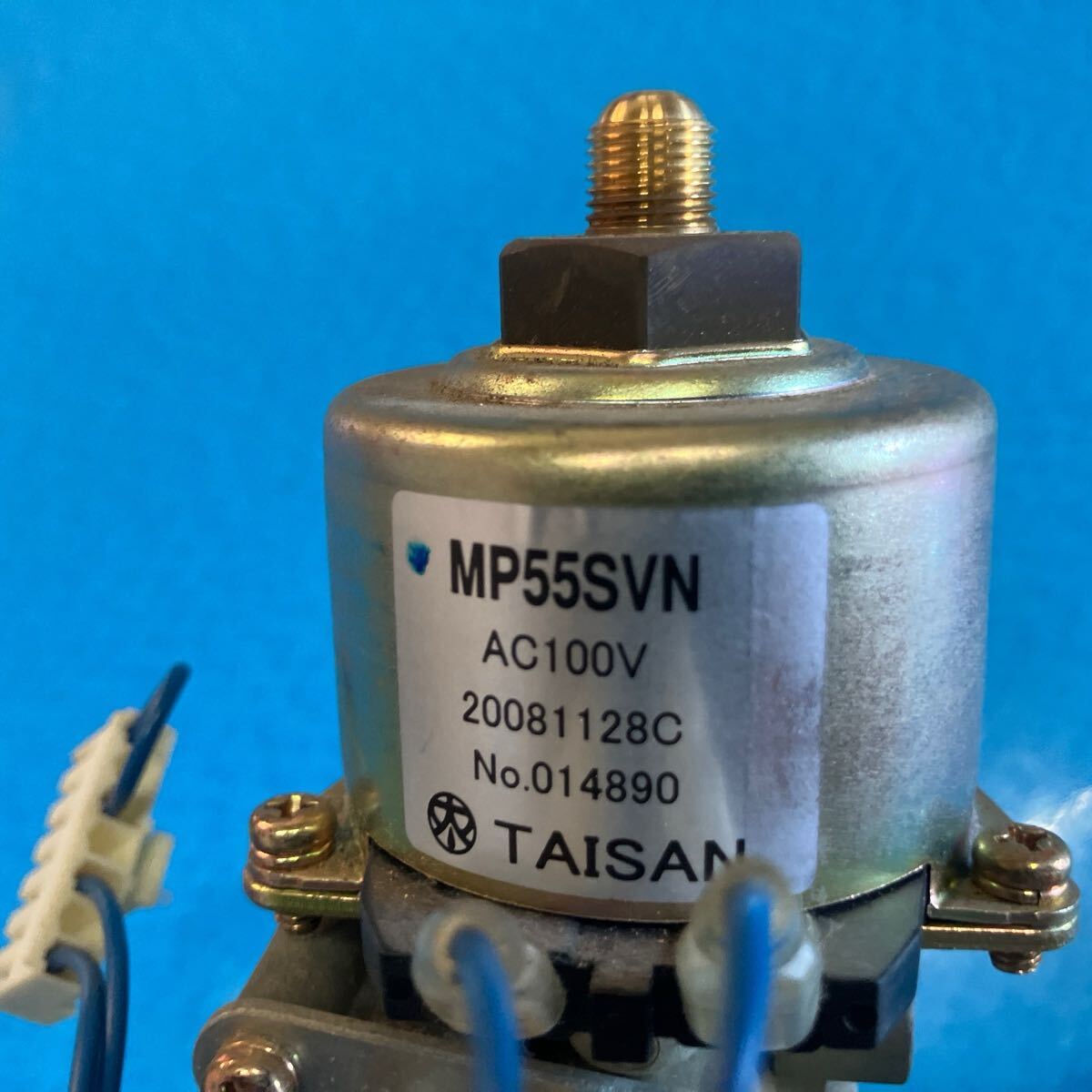 TAISAN 電磁ポンプ 「MP55SVN」 AC100V タイサン 圧力型電磁 TAISAN 電磁ポンプ 「MP55SVN」 AC100V タイサン 圧力型電磁