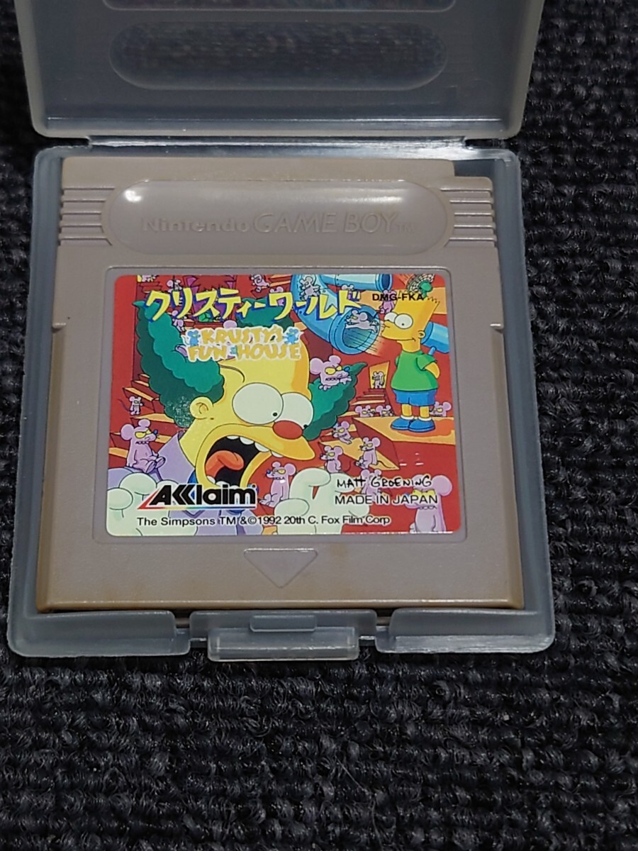 クリスティーワールド 動作確認済み ゲームボーイ ソフト GB 何本でも送料２３０円！