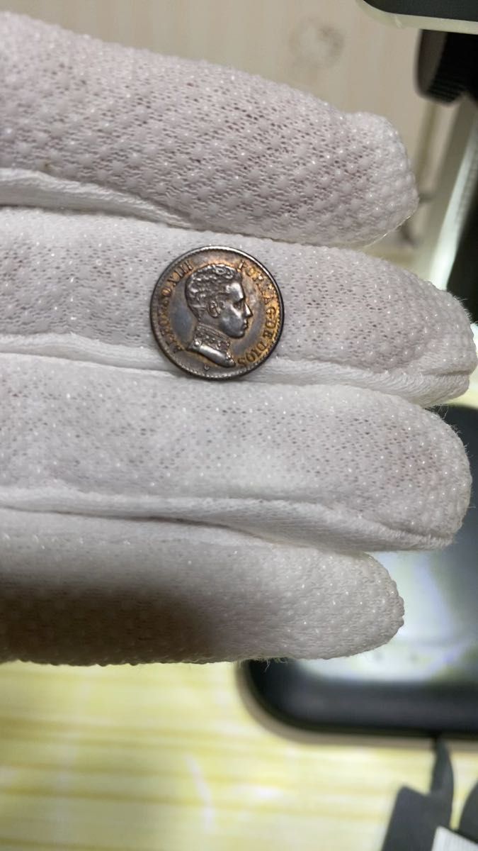 コイン、スペイン、アルフォンソ13世センティモ - 1906 - マドリード - VF(30-35) - ブロンズ