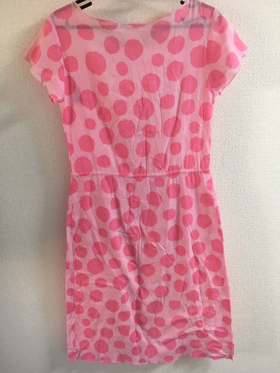  postage included Agnes B agnes b dot pattern short sleeves One-piece 38 polka dot 