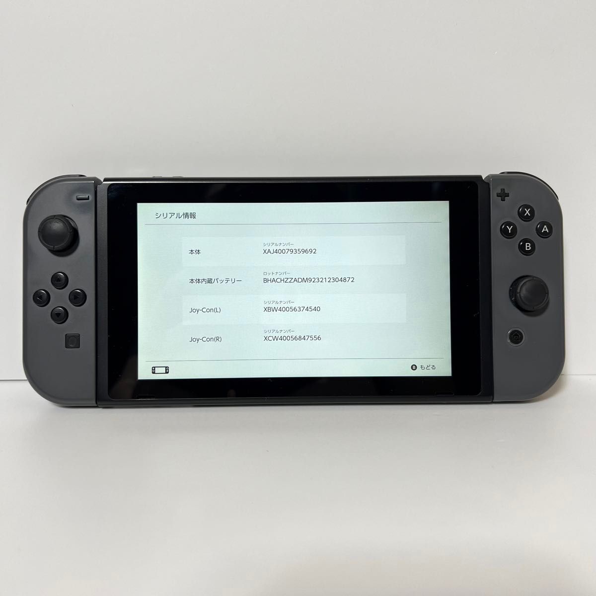 新発売 新商品 Nintendo Switch 本体 初期型 グレー 完備品 - Nintendo Switch ニンテンドースイッチ本体