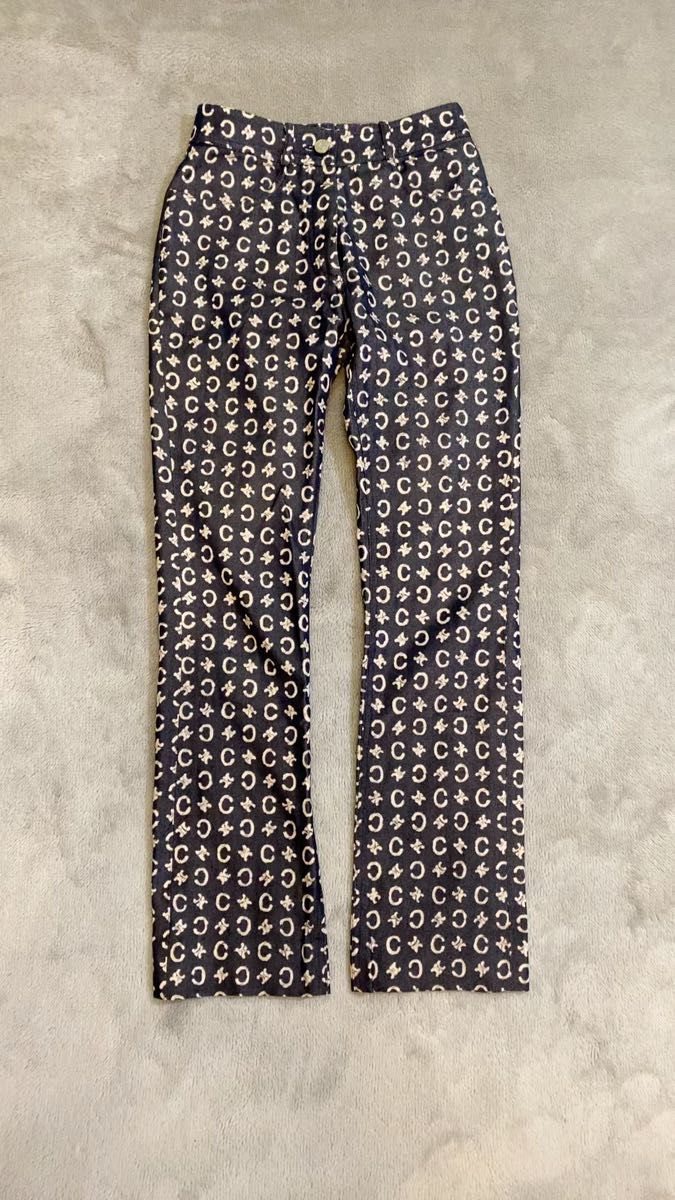 【CELINE】 セリーヌ デニム 総柄 パンツ size34 ボトムス