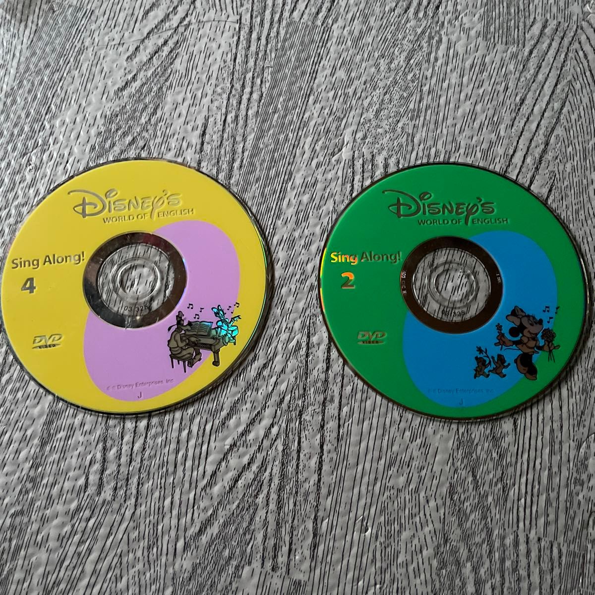 Disney ディズニー ワールドオブイングリッシュ Sing Along Disney ディズニー ワールドオブイングリッシュ Sing Along