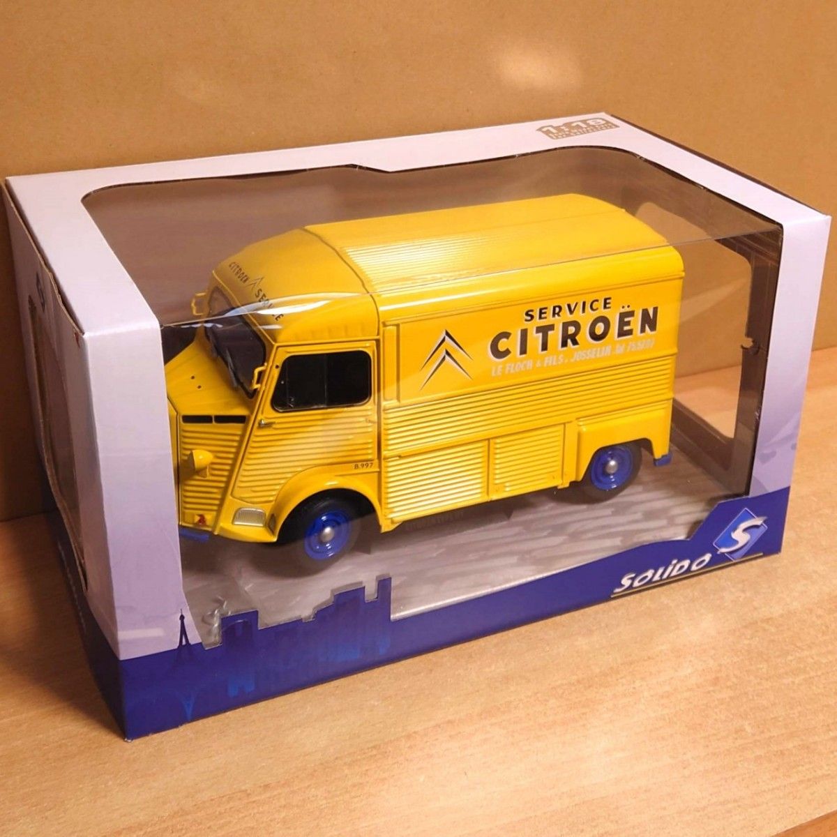 1/18 シトロエン タイプHY 1969 イエロートラック CitroenHY 1/18 シトロエン タイプHY 1969 イエロートラック CitroenHY