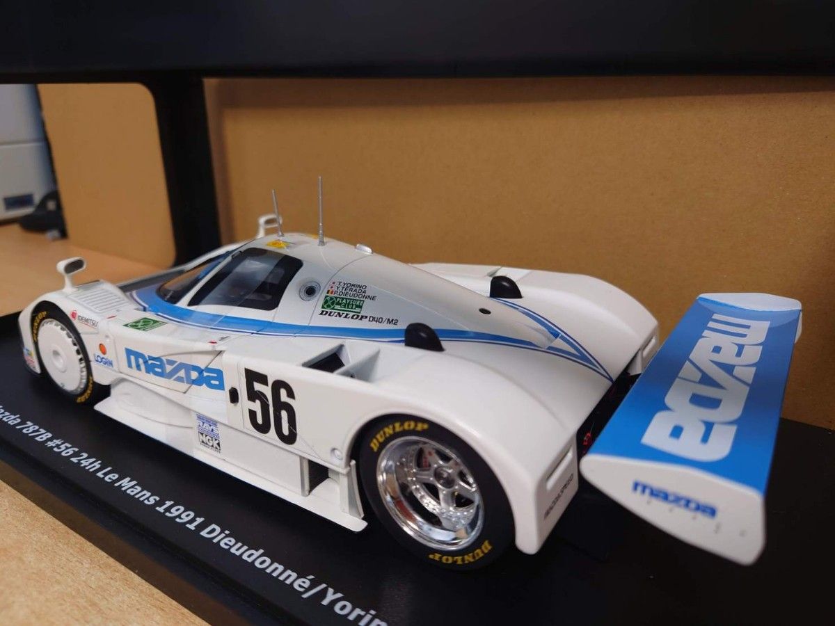1/18 マツダ787B ル・マン 1991 #56 MAZDA KK製ミニカー|Yahoo 1/18 マツダ787B ル・マン 1991 #56 MAZDA KK製ミニカー|Yahoo