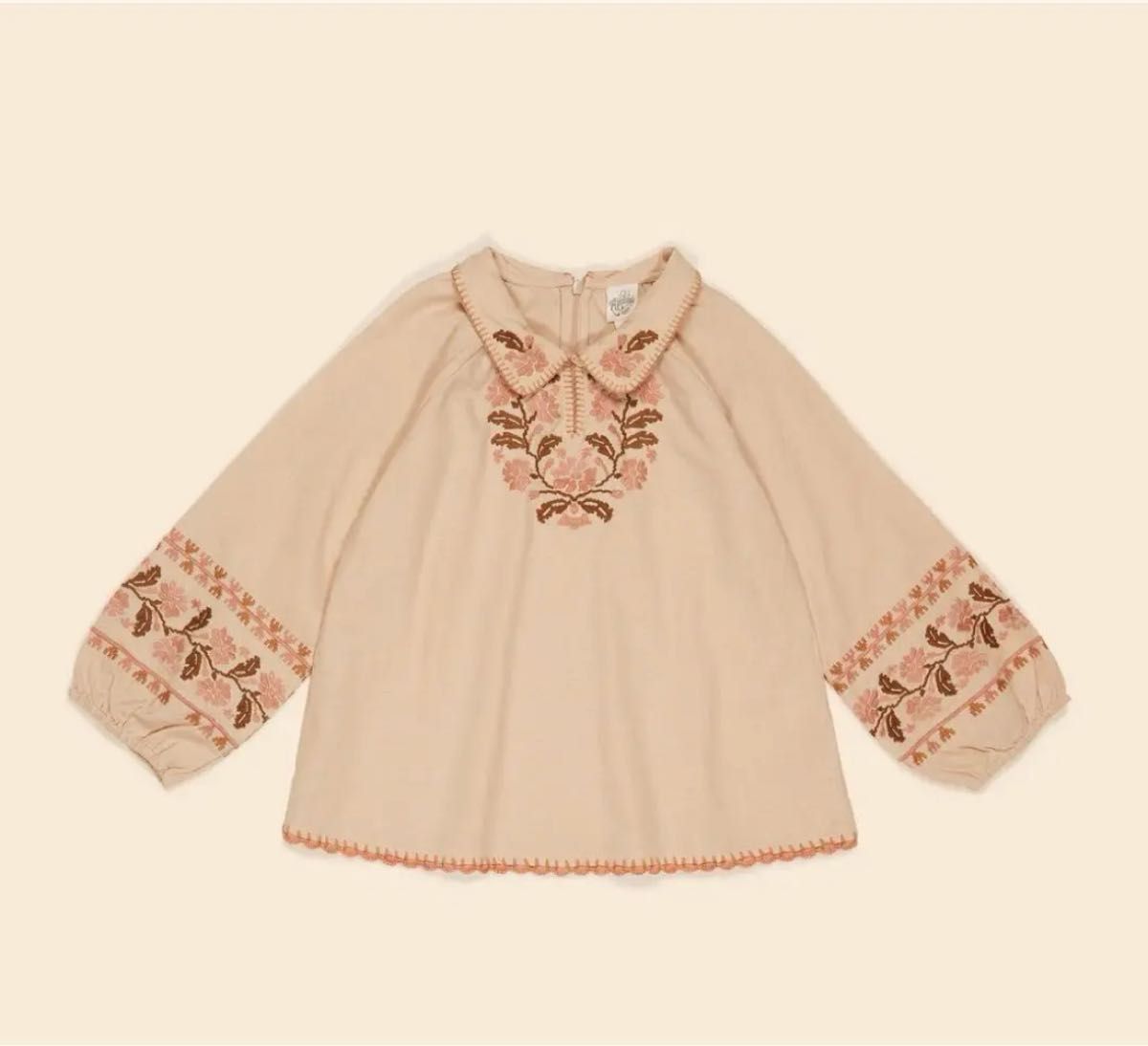 新品未使用 apolina アポリナ 7-9y 2024aw ブラウス カットソー 新品未使用 apolina アポリナ 7-9y 2024aw ブラウス カットソー