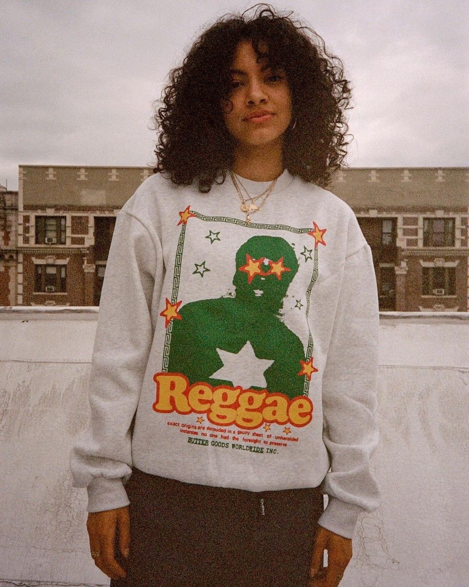 ButterGoods - Gauzy Crewneck -M