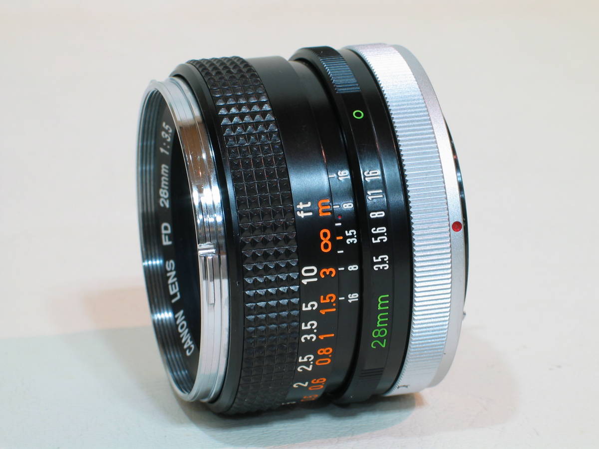 特価商品 #即決！ Canon FD 28mm F3.5 外観極上 #19203 キヤノン