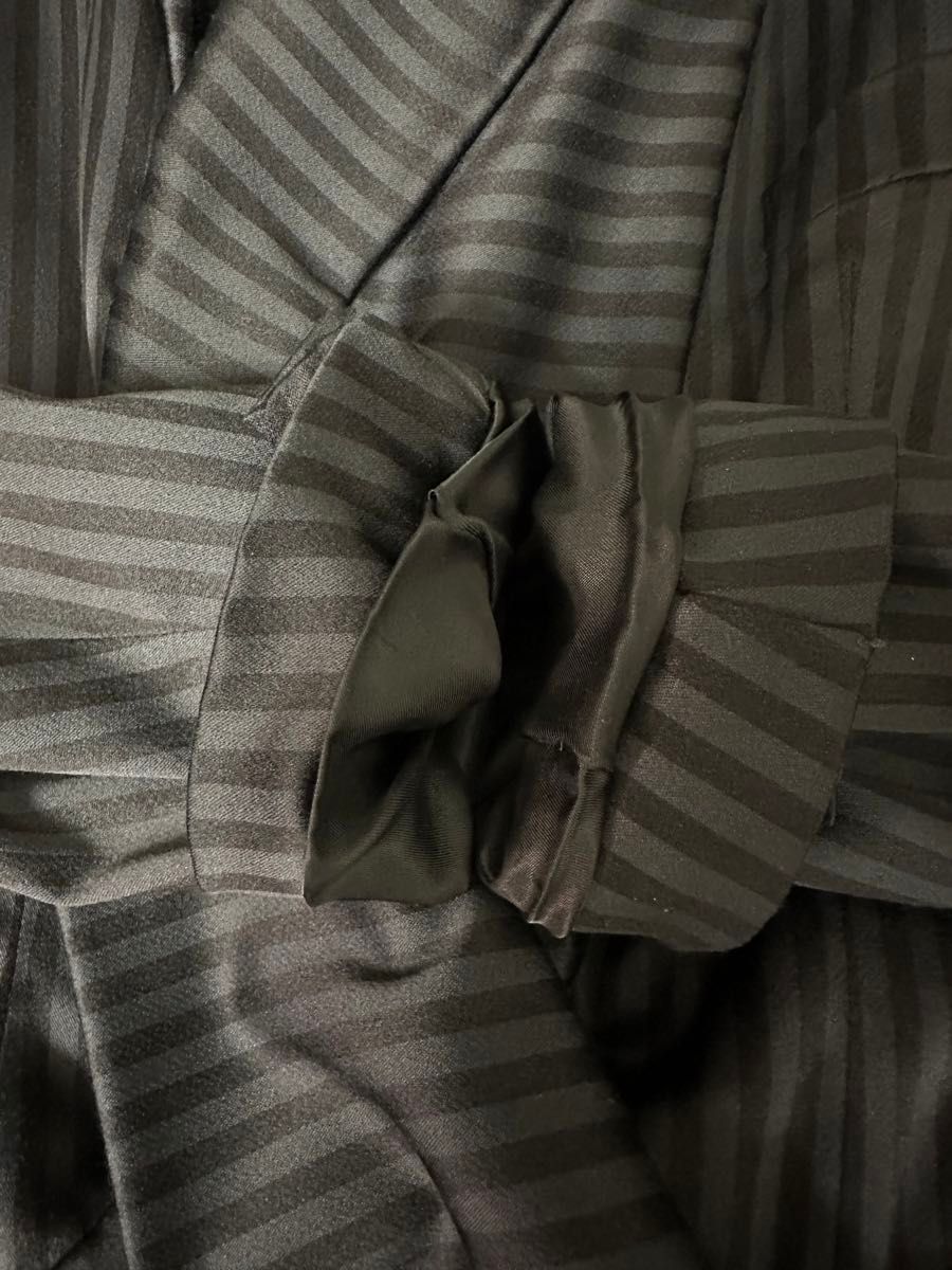 vintage issey miyake 変形テーラードジャケット ストライプ vintage issey miyake 変形テーラードジャケット ストライプ